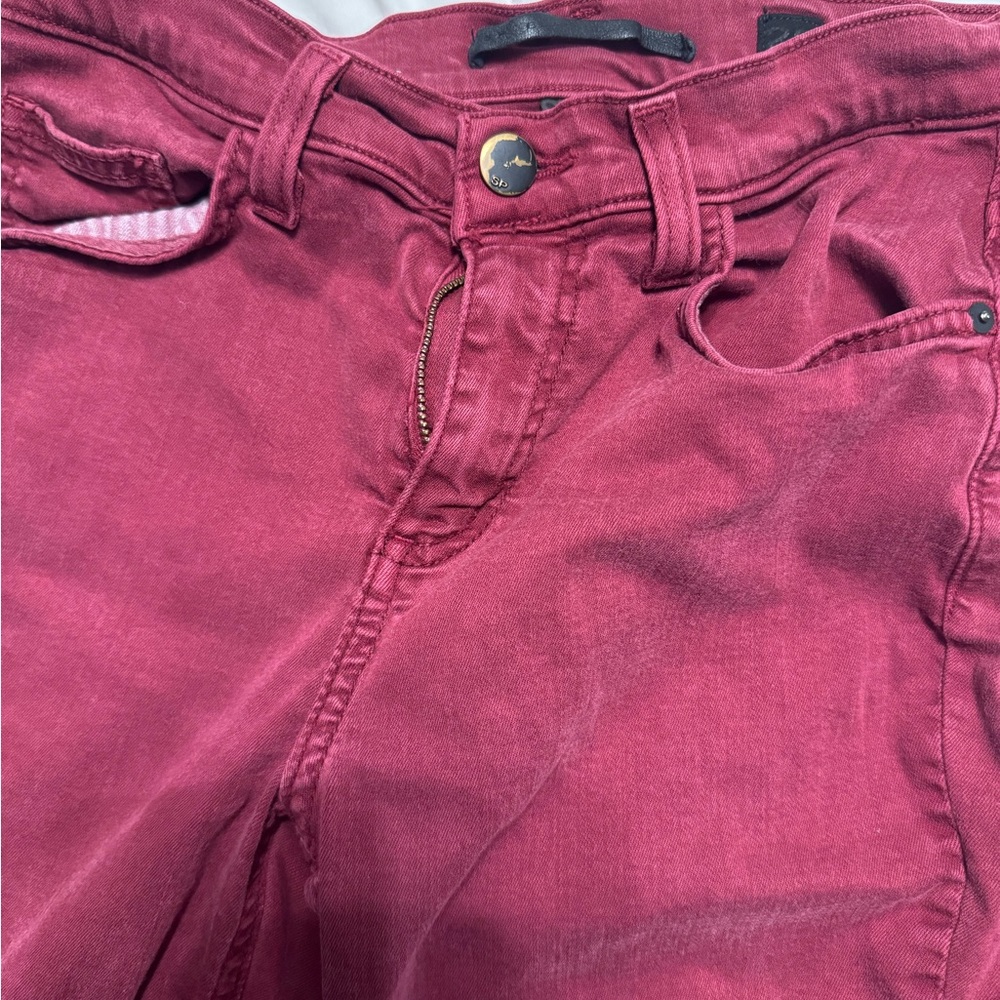 Women's Skinny Jeans in Red